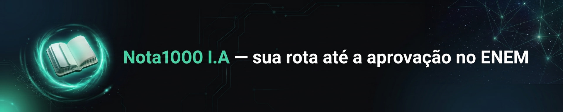 Nota1000 I.A — sua rota até a aprovação no ENEM